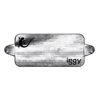 PARASOLAR auto Iggy pentru parbriz, urechi laterale, folie din aluminiu, dimensiune 200 x 70 cm "IGAA-PARAS-200"