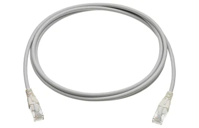 PATCH CABLE CAT6A U/UTP LSZH/2M GRAY BASIC R836998 R&M
