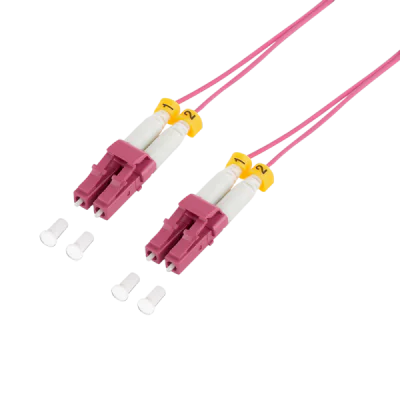 Patch cord fibră optică LOGILINK FS4LC01, 1 metru, LC tată - LC tată