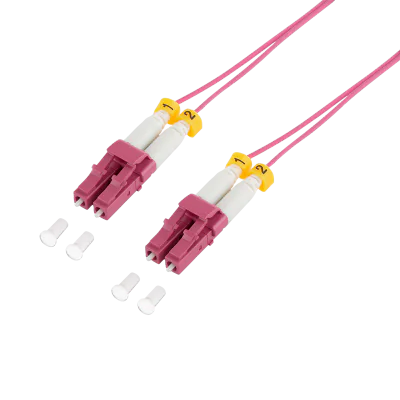 Patch cord fibră optică LOGILINK FS4LC05, 5 metri, LC tată - LC tată