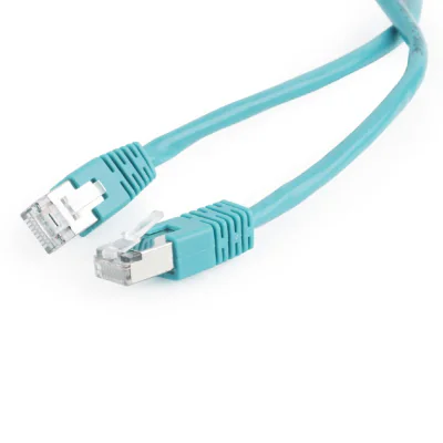 GEMBIRD FTP Cat5e Patch cord green 1m