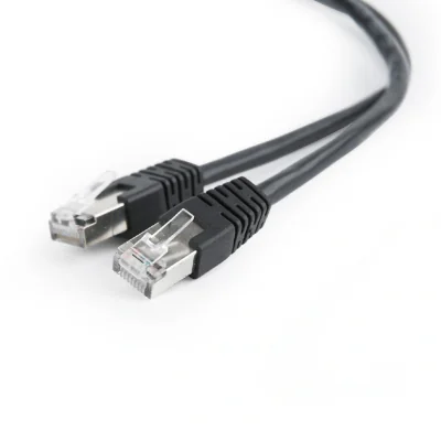 GEMBIRD PP22-2M/BK patchcord RJ45 cat.5e FTP 2m black