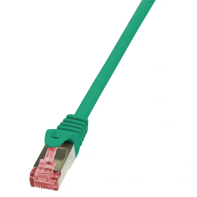 Patch cord FTP LOGILINK 0,25 metri, Cat.6 S/FTP, Cat6, S/FTP (S-STP), 0,25 metri, RJ-45 tată - RJ-45 tată