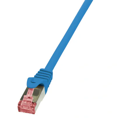 Patch cord FTP LOGILINK Cat.6 S/FTP, Cat6, S/FTP (S-STP), 1 metru, RJ-45 tată - RJ-45 tată