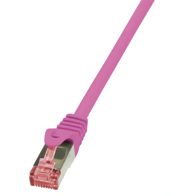 Patch cord FTP LOGILINK Cat.6 S/FTP, Cat6, S/FTP (S-STP), 1 metru, RJ-45 tată - RJ-45 tată