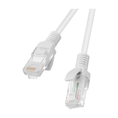 Patch cord Lanberg Cat.5e UTP, 5 metri, gri, testat Fluke
