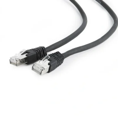 GEMBIRD PP6A-LSZHCU-BK-0.5M patchcord RJ45 cat. 6A SFTP LSZH 0.5m black