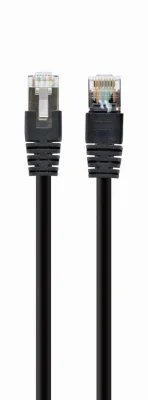 GEMBIRD PP6A-LSZHCU-BK-1M patchcord RJ45 cat. 6A SFTP LSZH 1m black
