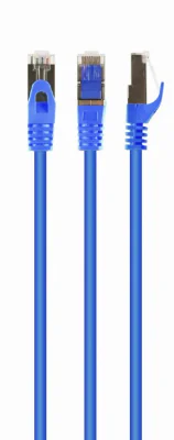 GEMBIRD PP6A-LSZHCU-B-3M patchcord RJ45 cat.6A SFTP LSZH 3m blue