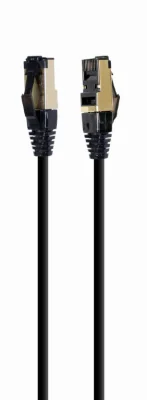GEMBIRD PP8-LSZHCU-BK-3M S/FTP Cat. 8 LSZH patch cord black 3m