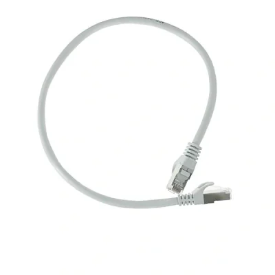PATCH CORD S/FTP SPACER Cat6, cupru-aluminiu, 0.5 m, alb, AWG26, "SPPC-SFTP-CAT6-0.5M"