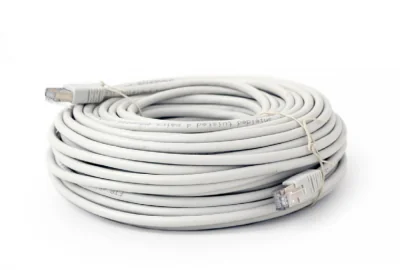 PATCH CORD S/FTP SPACER Cat6, cupru-aluminiu, 10 m, alb, AWG26, "SPPC-SFTP-CAT6-10M"