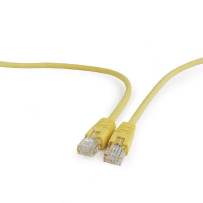 GEMBIRD PP12-1.5M/Y Gembird patchcord RJ45 cat.5e UTP 1.5m yellow