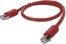 GEMBIRD PP12-1M/R patchcord RJ45 cat.5e UTP 1m red