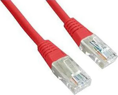 GEMBIRD PP12-5M/R patchcord RJ45 cat.5e UTP 5m red
