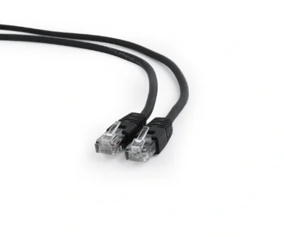 GEMBIRD PP6U-0.5M/BK UTP Cat6 Patch cord 0.5 m black