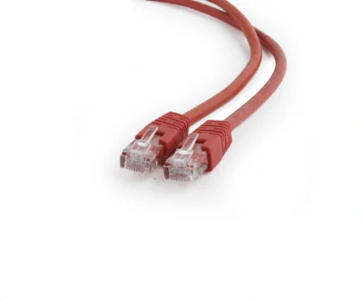 PATCH CORD UTP GEMBIRD Cat6, cupru-aluminiu, 2 m, rosu, AWG26, "PP6U-2M/R"