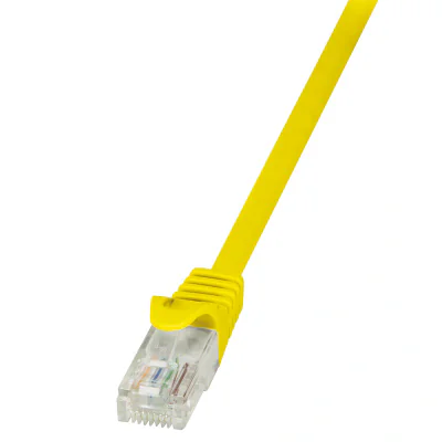 PATCH CORD UTP LOGILINK Cat6, cupru-aluminiu, 3 m, galben, AWG24, "CP2067U"