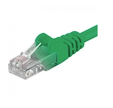 Patch cord UTP RJ45-RJ45 CAT6 1m verde, "UTP-6-1-GN"