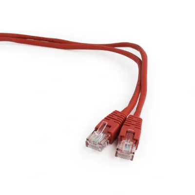 PATCH CORD UTP SPACER Cat5e, cupru-aluminiu, 10 m, rosu, AWG26, "SP-PT-CAT5-10M-R"