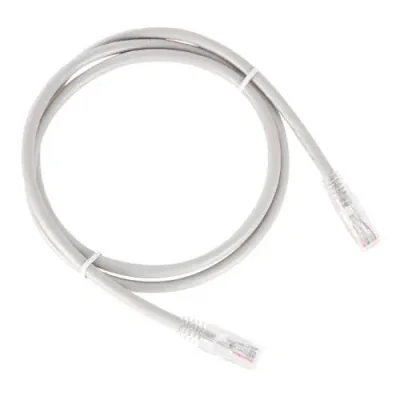PATCH CORD UTP SPACER Cat6, cupru-aluminiu, 1 m, alb, AWG26, "SPPC-UTP-CAT6-1M"