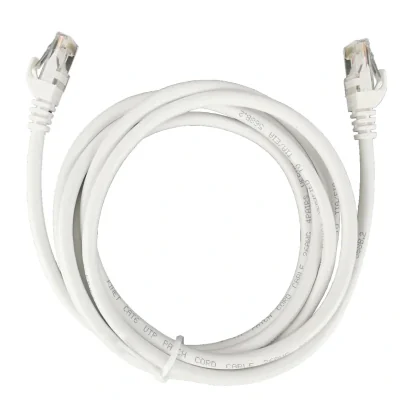 PATCH CORD UTP SPACER Cat6, cupru-aluminiu, 2 m, alb, AWG26, "SPPC-UTP-CAT6-2M"