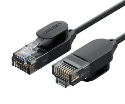 Patch cord UTP UGREEN 70654, Cat6a, U/UTP (UTP), 5 metri, RJ-45 tată - RJ-45 tată