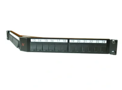 PATCH PANEL 24 SNAP-IN ANGLED/BLACK N521.671 AGINODE