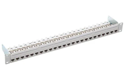PATCH PANEL CAT6A EL 24XRJ45/1U GRAY R813489 R&M