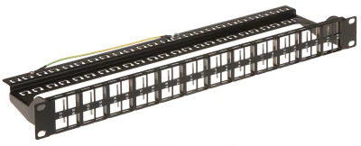 Patch panel Keystone DELTA NETWORK PP-48/FX/C, 48 locuri