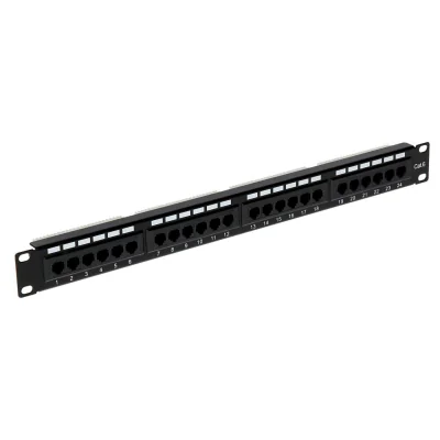 Patch panel RJ-45 PP-24/RJ/6, 19", 1 U