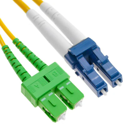 Patchcord FO SC/APC-LC/PC, SM OS2 9/125, manta LSZH 3.0mm, duplex 3m "SC/APC-LC/PC-SM/DX-3"