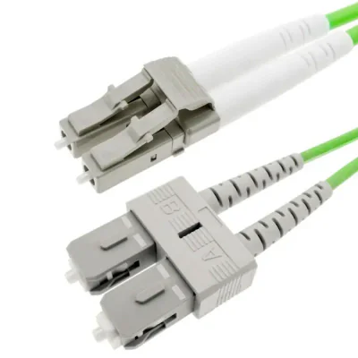 Patchcord FO SC/PC-LC/PC, MM OM5 50/125, manta LSZH 3.0mm, duplex 2m - EMTEX "SC-LC-MM5/DX-2"