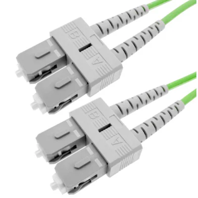 Patchcord FO SC/PC-SC/PC, MM OM5 50/125, manta LSZH 3.0mm, duplex 3m - EMTEX "SC-SC-MM5/DX-3"