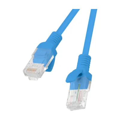 Patchcord Lanberg Cat.6 UTP, 0,5 metri, albastru