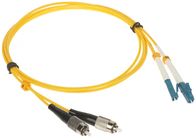 Patchcord optic monomod LC-UPC - FC-UPC PC-2FC/2LC, duplex, 1 m, 9/125 µm