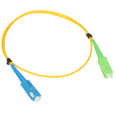 Patchcord optic monomod SC-APC - SC-PC BASE LINK PC-SC-APC/SC-0.5, 0,5 m, 9/125 µm