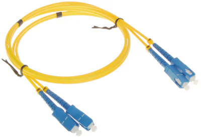 Patchcord optic monomod SC-UPC - SC-UPC DELTA FIBER PC-2SC/2SC-1, duplex, 1 m, 9/125 µm