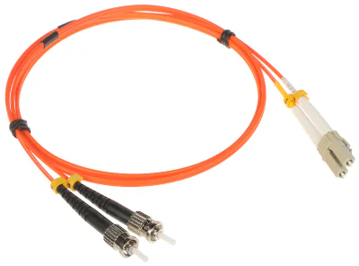 Patchcord optic multimod LC/UPC - ST/UPC PC-2LC/2ST-MM, duplex, 1 m, 50/125 µm