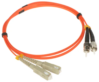 Patchcord optic multimod SC/UPC - ST/UPC PC-2SC/2ST-MM, duplex, 1 m, 50/125 µm