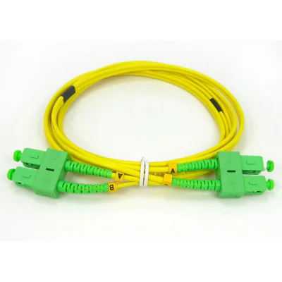 Patchcord SC/APC-SC/APC, SM 9/125, manta LSZH 3.0mm, duplex 3m, "SC-SC-APC-SM/DX-3"