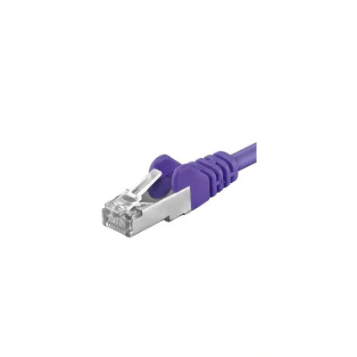 Patchcord SFTP RJ45-RJ45 Cat.6A, 0.5m, violet "SFTP-6A-0.5-V"