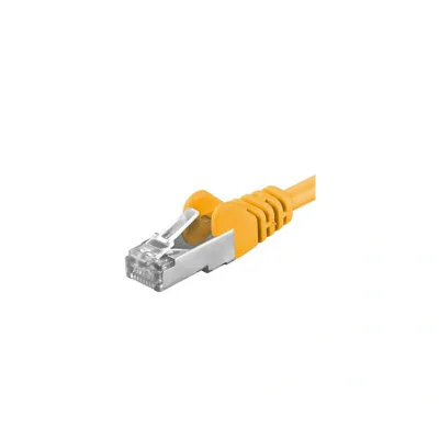 Patchcord SFTP RJ45-RJ45 Cat.6A, 1.5m, galben, "SFTP-6A-1.5-Y"