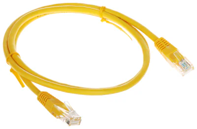Patchcord UTP cat. 5e CONOTECH RJ45/1.0-YELLOW, 1 m, galben