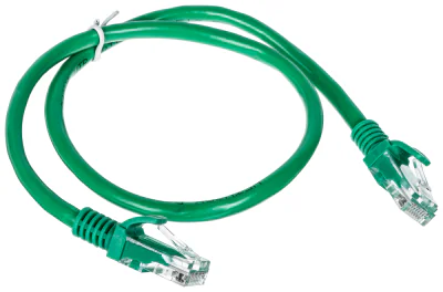Patchcord UTP cat. 5e RJ45/0.5-GREEN, 0,5 m, verde