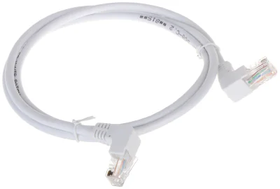 Patchcord UTP cat. 5e RJ45/1.0-KK/W, 1 m, alb