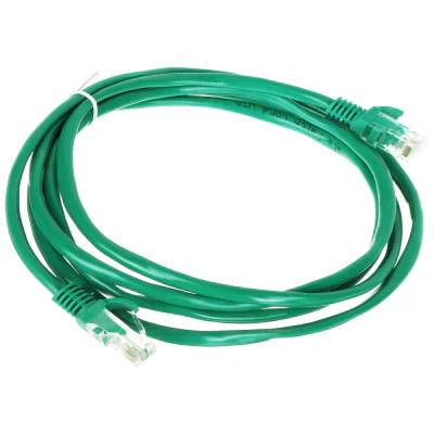 Patchcord UTP cat. 5e RJ45/1.8-GREEN, 1,8 m, verde
