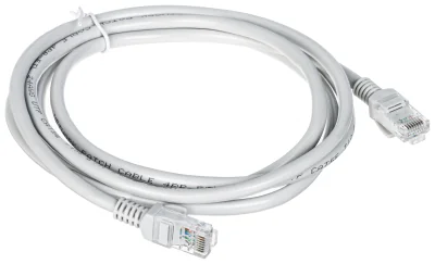 Patchcord UTP cat. 5e RJ45/1.8-GREY, 1,8 m, gri