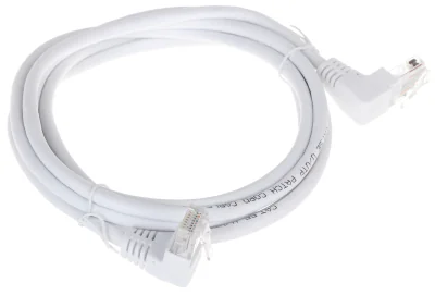 Patchcord UTP cat. 5e RJ45/2.0-KK/W, 2 m, alb