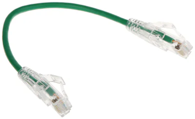 Patchcord UTP cat. 6 DELTA NETWORK RJ45/6/0.2-G-THIN, 0,2 m, verde